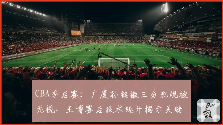CBA季后赛：广厦孙铭徽三分犯规被无视，王博赛后技术统计揭示关键误判