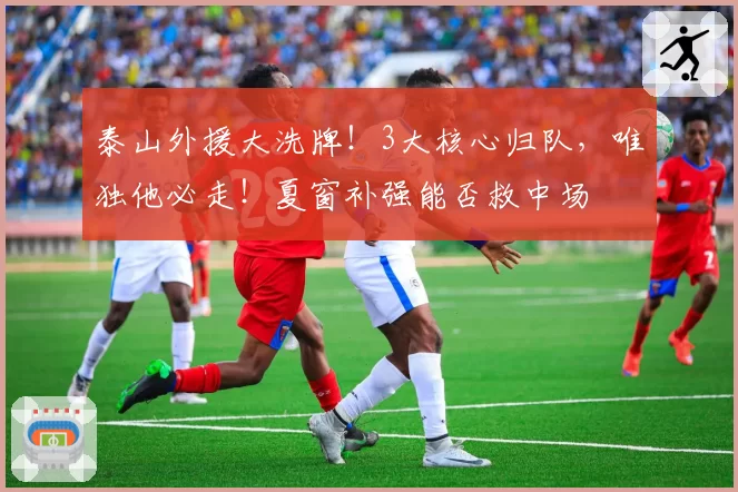 泰山外援大洗牌！3大核心归队，唯独他必走！夏窗补强能否救中场
